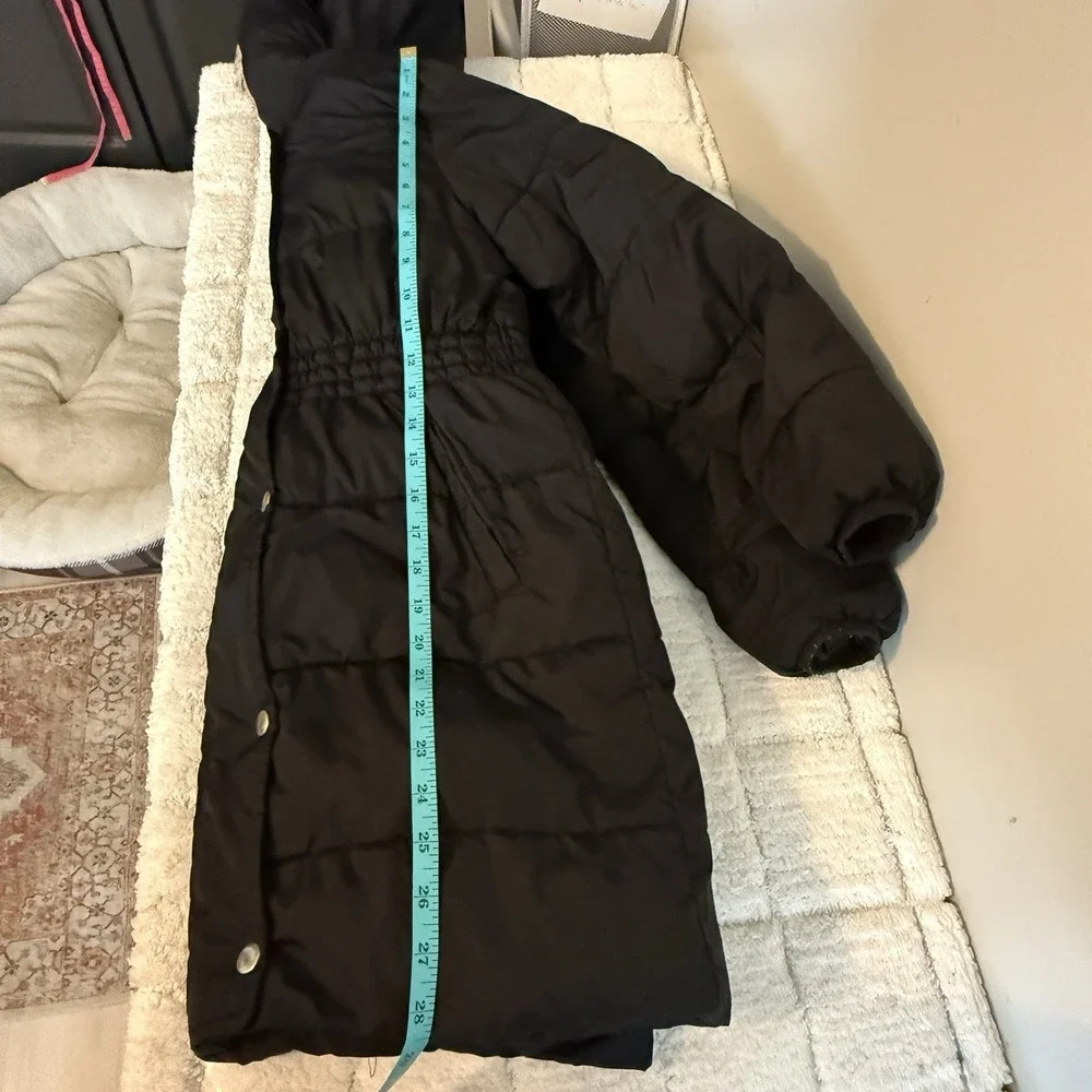 Old Navy Girls Winter Quilted Hooded Puffer Coat Size XL 14 Normcore Activewear
